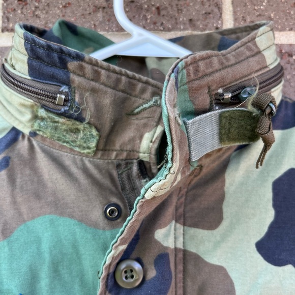 Vintage Men’s Special Forces Field Jacket Medium Long Camo Cold Weather Coat - Picture 5 of 10